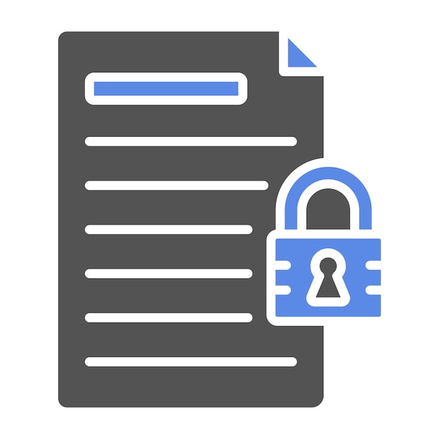 Document Locked Icon Style