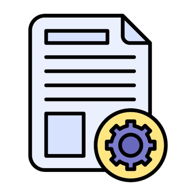 Documentation Flat Illustration