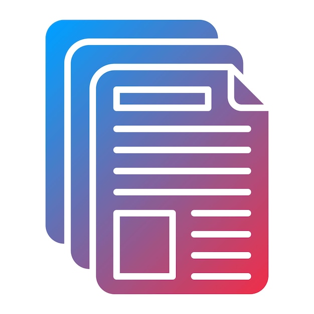 documents icon vector image can be used for productivity