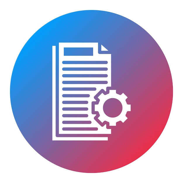 Documents Management icon vector image Can be used for Human Resource