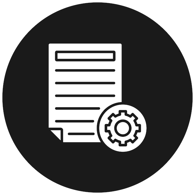 Documents Management vector icon Can be used for Human Resource iconset