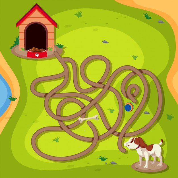 Dog finding way home game