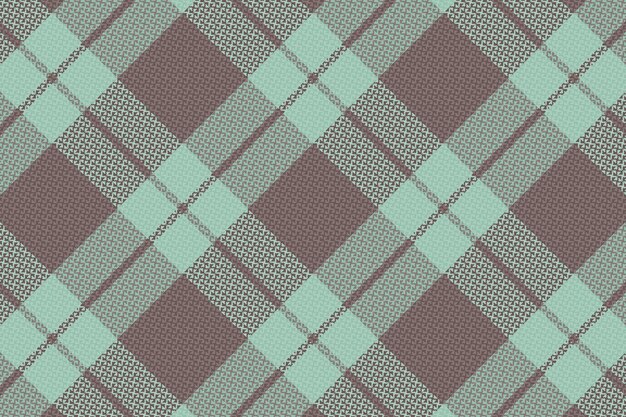 Dokulu tartan ekose deseni