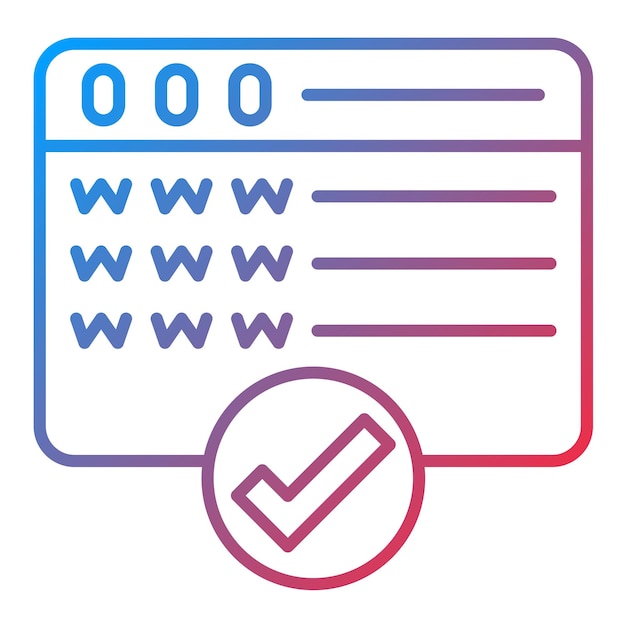 Domain Registration icon vector image Can be used for Web Hosting