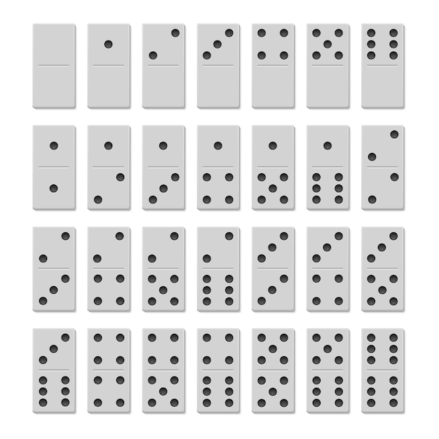 Domino Vector illustration