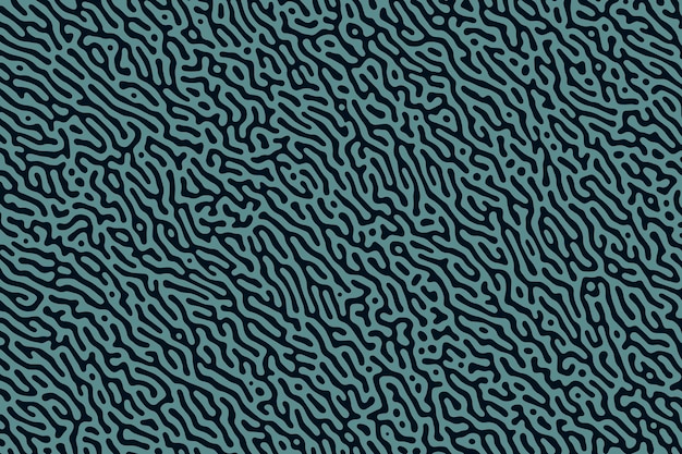 Doodleinspired rounded maze lines creating a playful and organic vector background