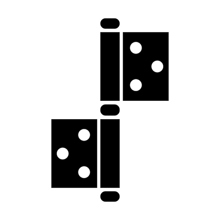 Vektör door hinge icon