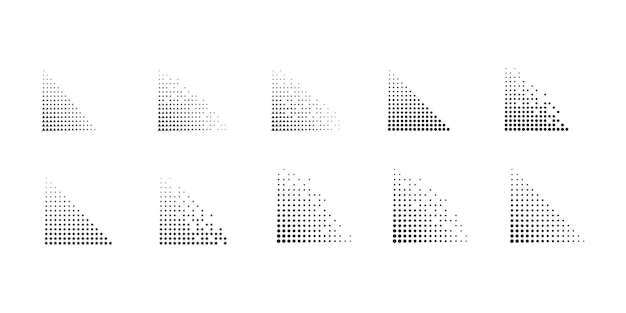 Dot Geometric Shape Corner