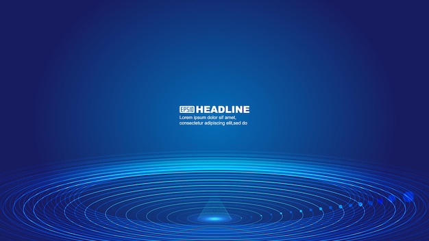 Dot line spiral ripple Internet technology Communication technology conceptual background