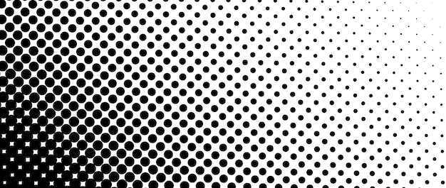 Dotted halftone diagonal texture Fading polka dot tint gradient background Repeating dots gradation
