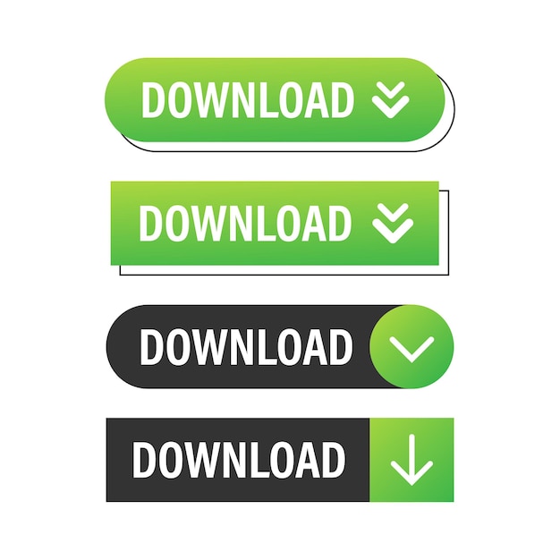 Download file icon Document downloading concept Trendy flat design graphic with long shadow