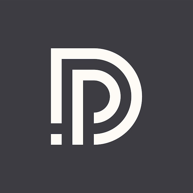 DP monogram logo