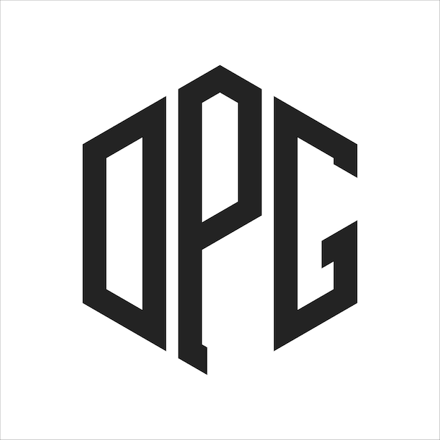 DPG Logo Design Initial Letter DPG Monogram Logo using Hexagon shape