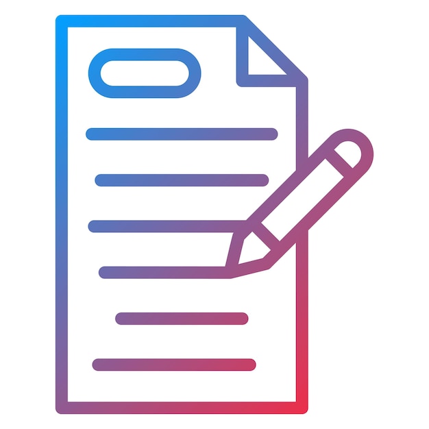 Draft icon vector image Can be used for Literature
