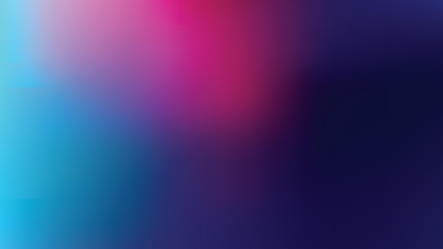 Dreamy Blue Purple Vibrant Gradient Vector Background