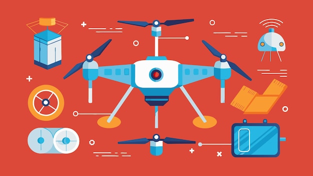 drone aerial photography vector graphics illustration EPS source file format lossless scaling icon d