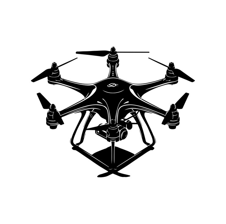 Vektör drone clipart vector