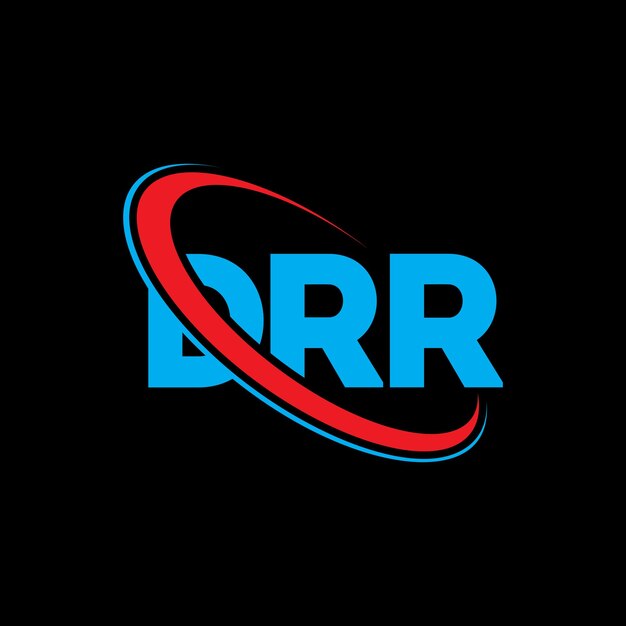 DRR logo DRR letter DRR letter logo design Initials DRR logo linked with circle and uppercase monogram logo DRR typography for technology business and real estate brand