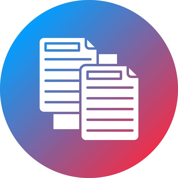 Duplicate Documents icon vector image Can be used for Online Marketing