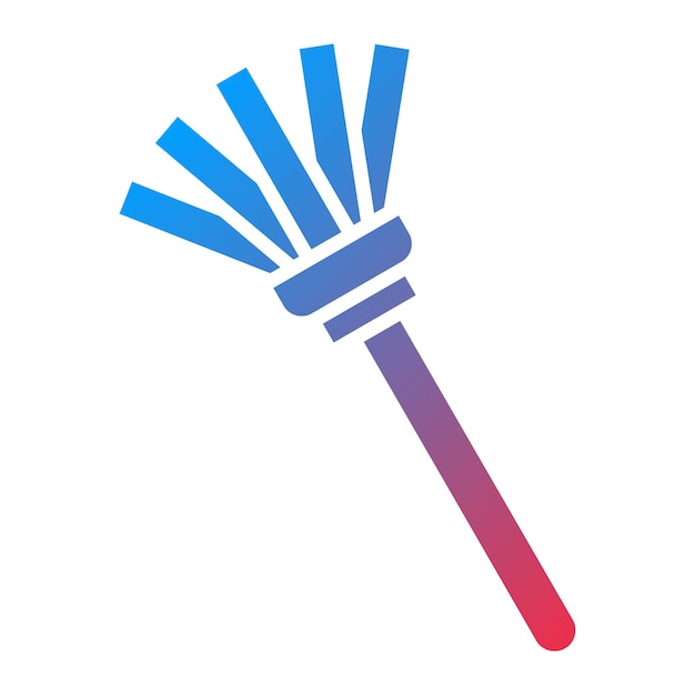 dusting icon vector image can be used for hygiene routine