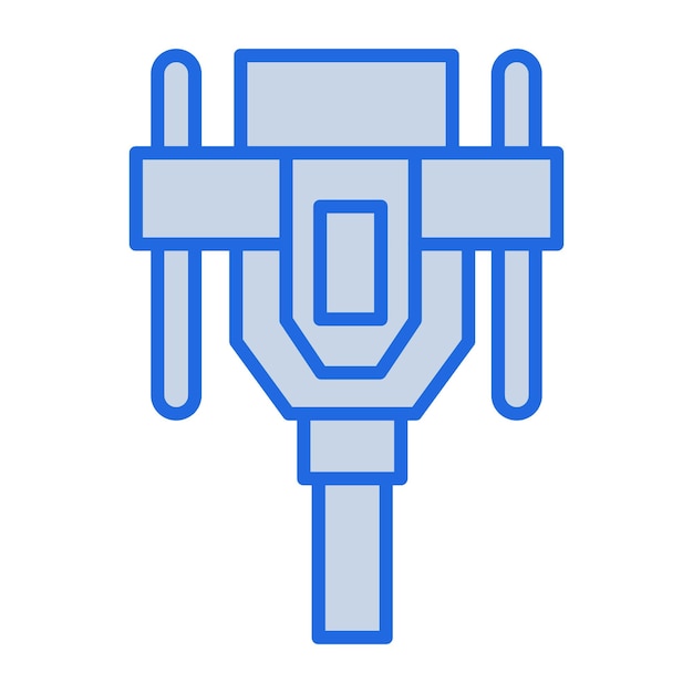 DVI Blue Tone Illustration