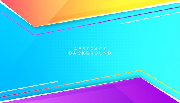dynamic abstract colorful background desing