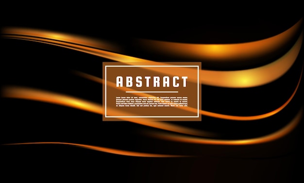 Dynamic abstract Gold texture vector background, Gold liquid wave background