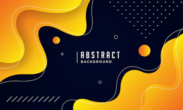 dynamic background with fluid shapes