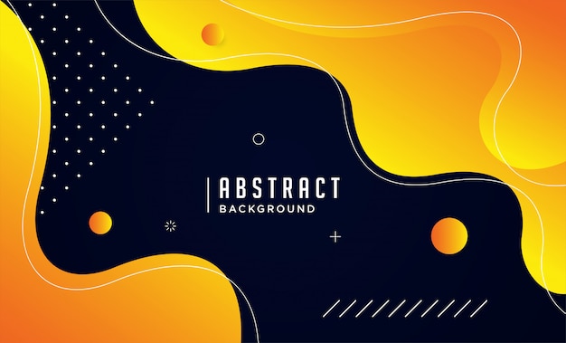 Dynamic background with fluid shapes