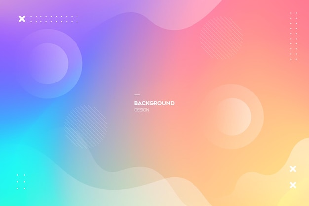 dynamic gradient blurred gradual change abstract background premium vector
