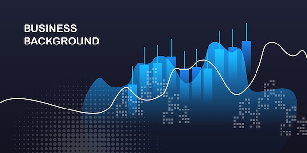dynamic modern gradient wave background