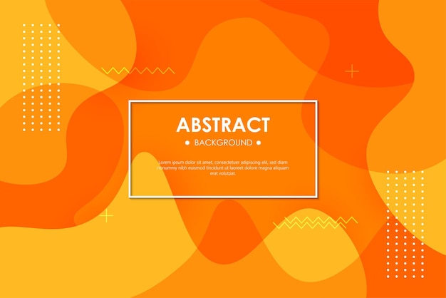 Dynamic orange textured background design in 3D style with orange color. EPS10 Vector