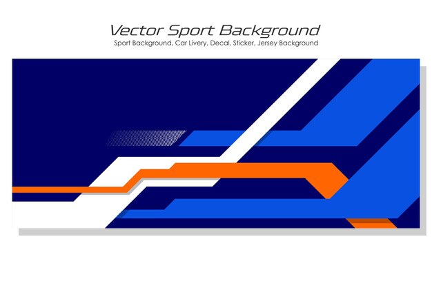 Dynamic Sport Background Design with Geometric Shapes and Racing Elements