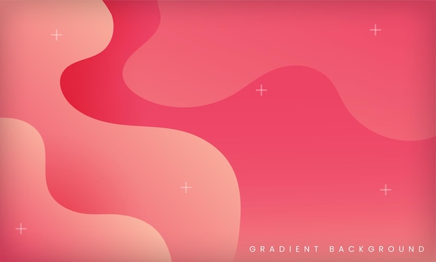Dynamic textured background design in liquid gradient style with pink peach color Modern minimal