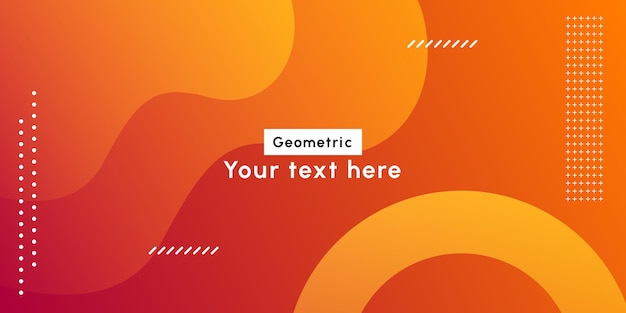 dynamic vibrant colorful gradient orange with smooth curve background
