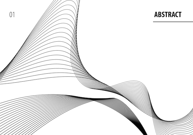 dynamic waves pattern vector free vector