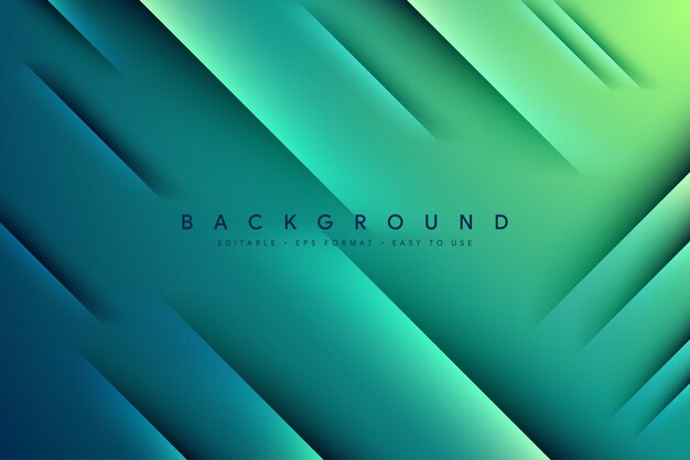 Dynamic yellow speed lines tosca gradient shape decoration background