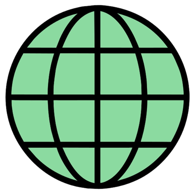 earth globe environment icon