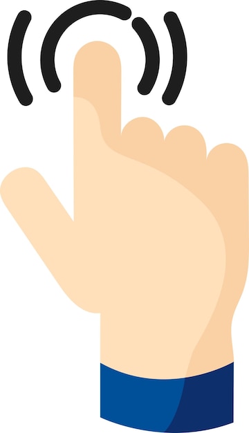 ease of use touch icon colored