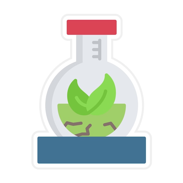 Eco Research vector icon Can be used for Sustainable Energy iconset
