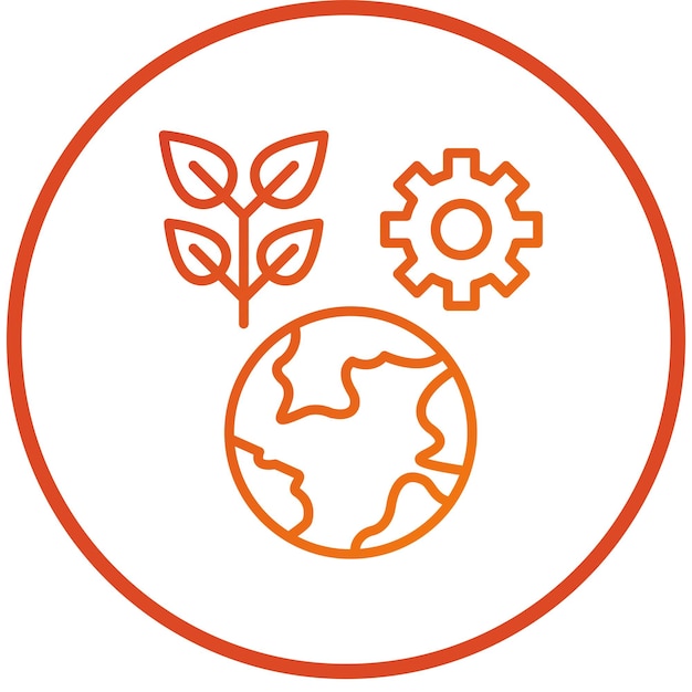 Ecosystem Planning Icon Style