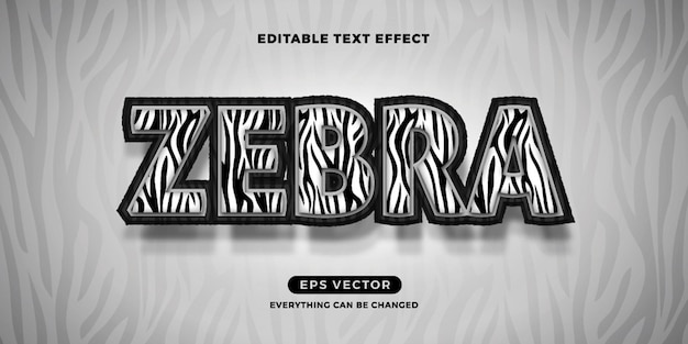 editable font effect text