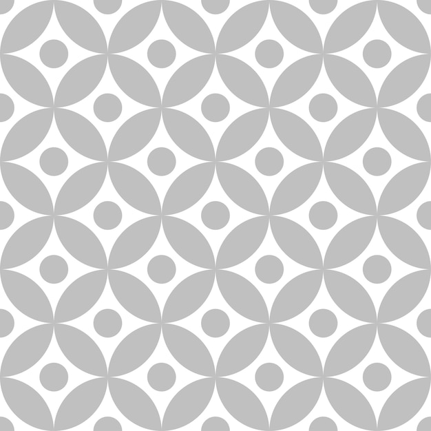 Editable Seamless Pattern with Interesting Batik Mosaic
