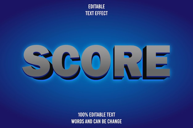 editable text effect 3d emboss_modern style