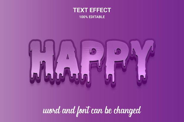 editable text effect comic font style word and font can be changed