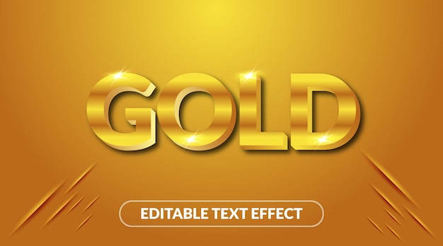 Editable text effect font style