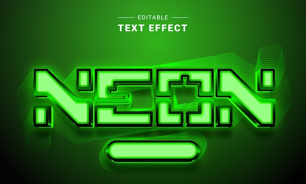 editable text effect for illustrator