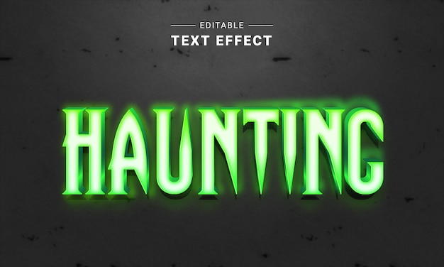 Editable Text Effect Mockup Vector Graphic Style