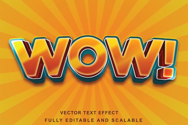 Editable Text Effect style