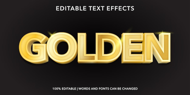 Editable Text Effect